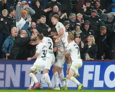 Pain for Forest's Manager as The Swans Surprise Nottingham Forest with Dramatic Comeback